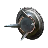Mirrored Spiked Shield