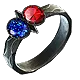 Two-Stone Ring (Fire/Lightning)